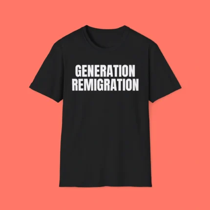 Generation Remigration Black Shirt