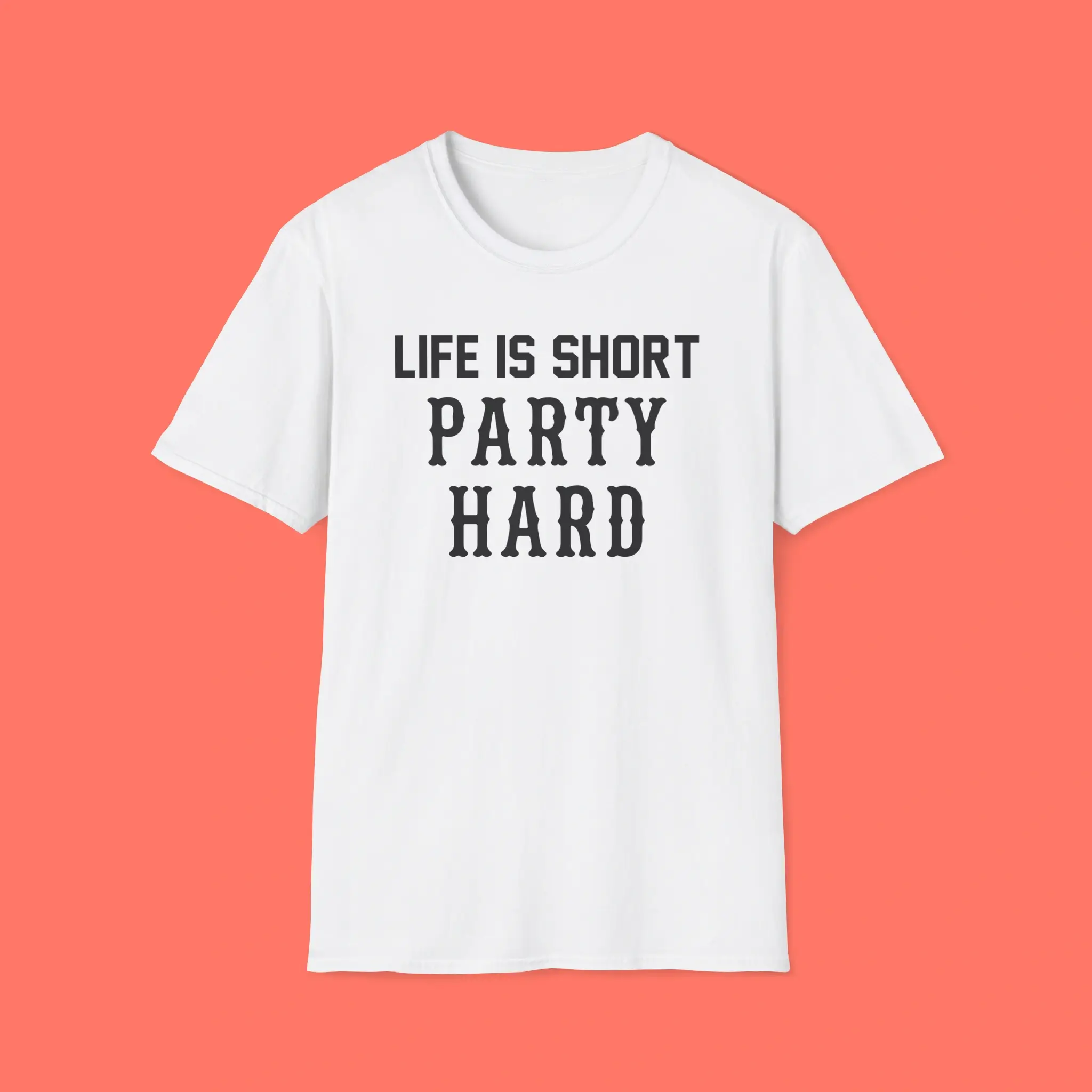 Life Is Short Party Hard Shirt - Drake Party Tee - OriBubble