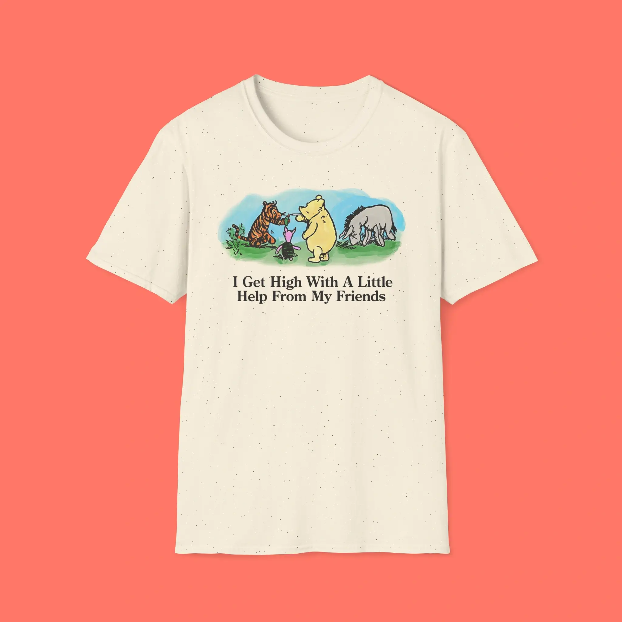 I-Get-High-With-A-Little-Help-From-My-Friends-Shirt I Get High With A Little Help From My Friends Shirt