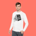 Jordan Li Lets Read men's Long Sleeve Shirt