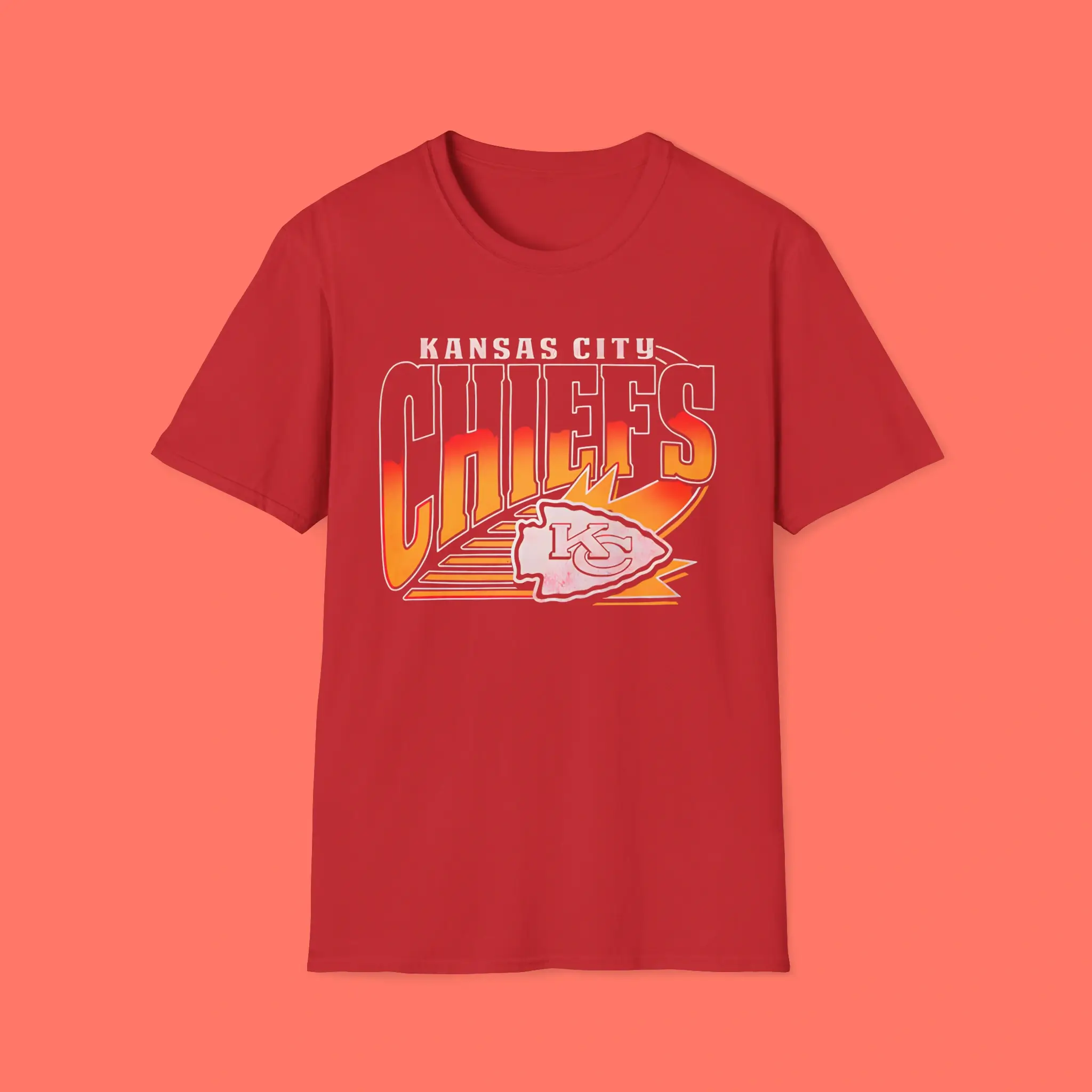 Kansas-City-Chiefs-Red-Vintage-Shirt Kansas City Chiefs Red Vintage Shirt