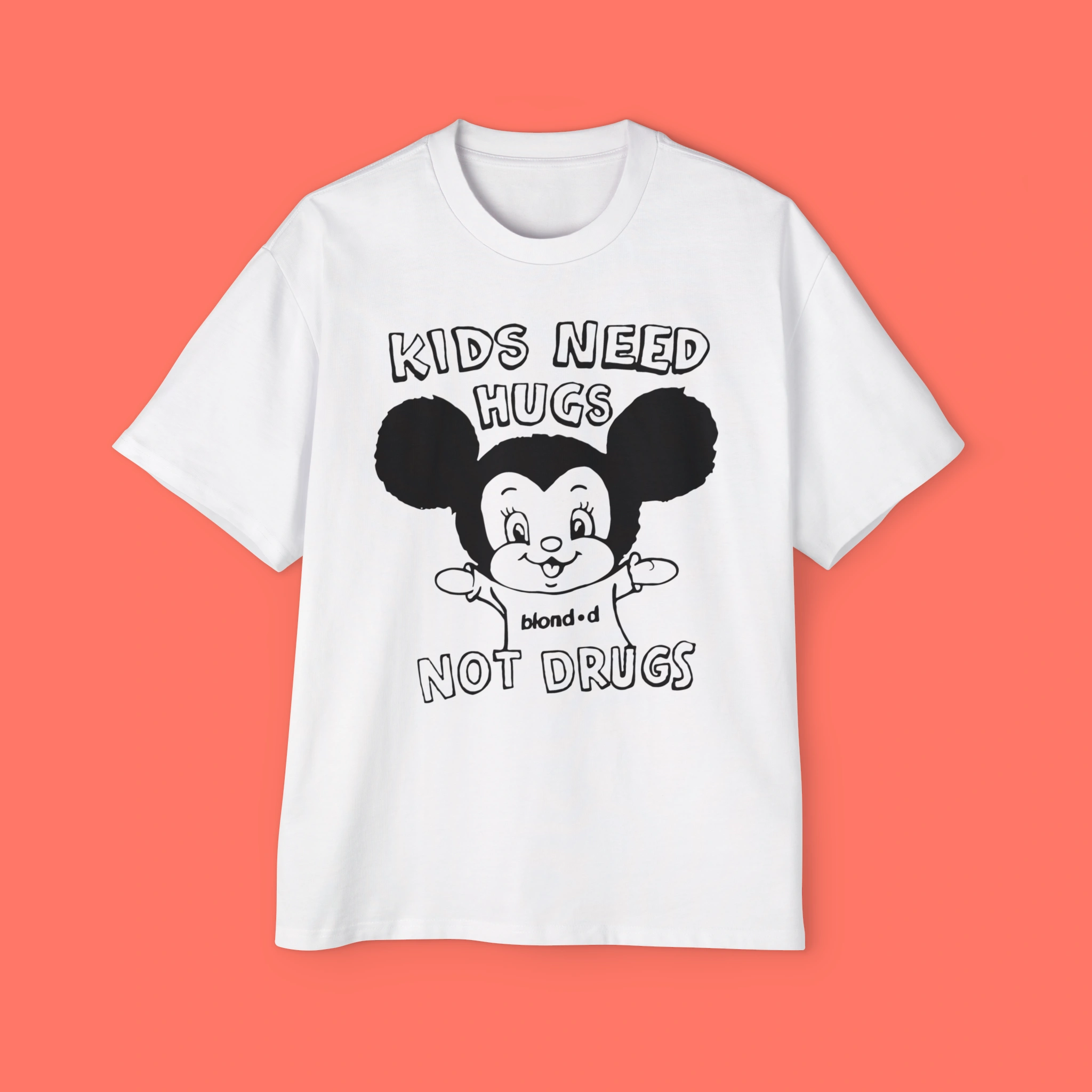Kids Need Hugs Not Drugs Shirt - Frank Ocean Blonded Merch Tee