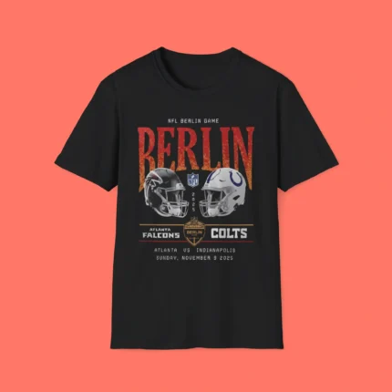 Premium Atlanta Falcons Global Flight To Berlin 2025 Shirt