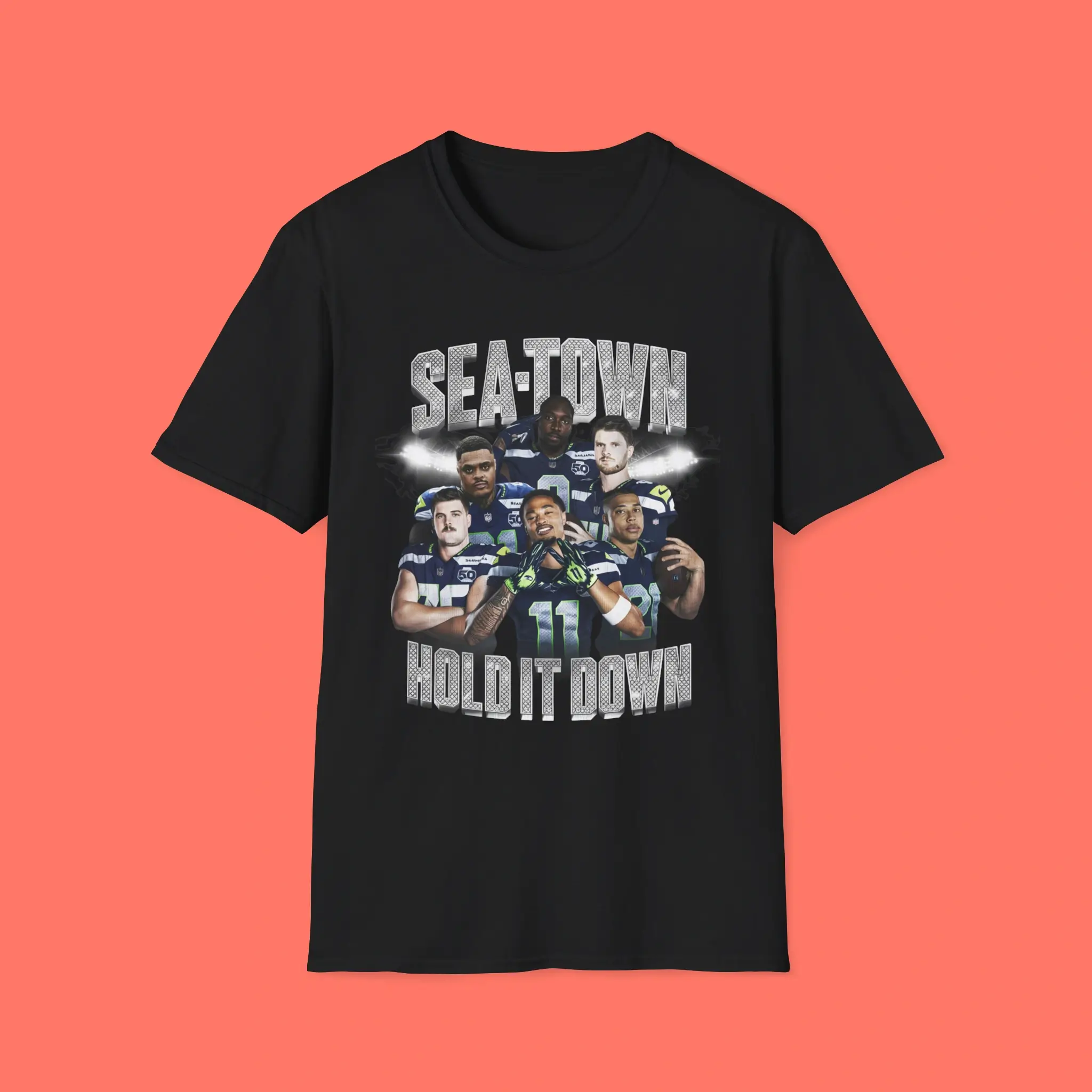 Seattle-Seahawks-Sea-Town-Hold-It-Down-Shirt Seattle Seahawks Sea Town Hold It Down Shirt