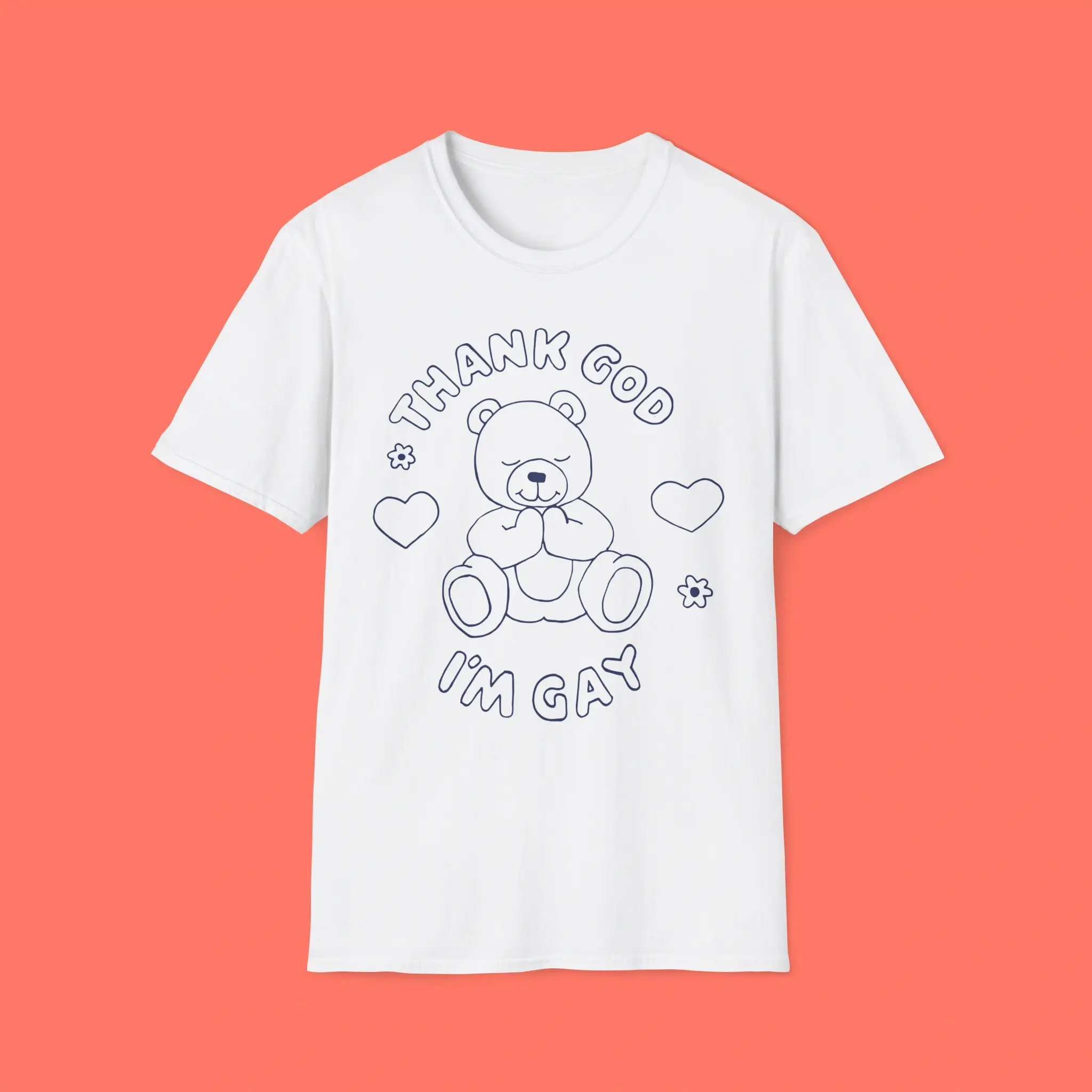 Thank-God-I'm-Gay-Teddy-Bear-Shirt Thank God I'm Gay Teddy Bear Shirt
