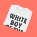 White Boy Of The Year Folded Shirt