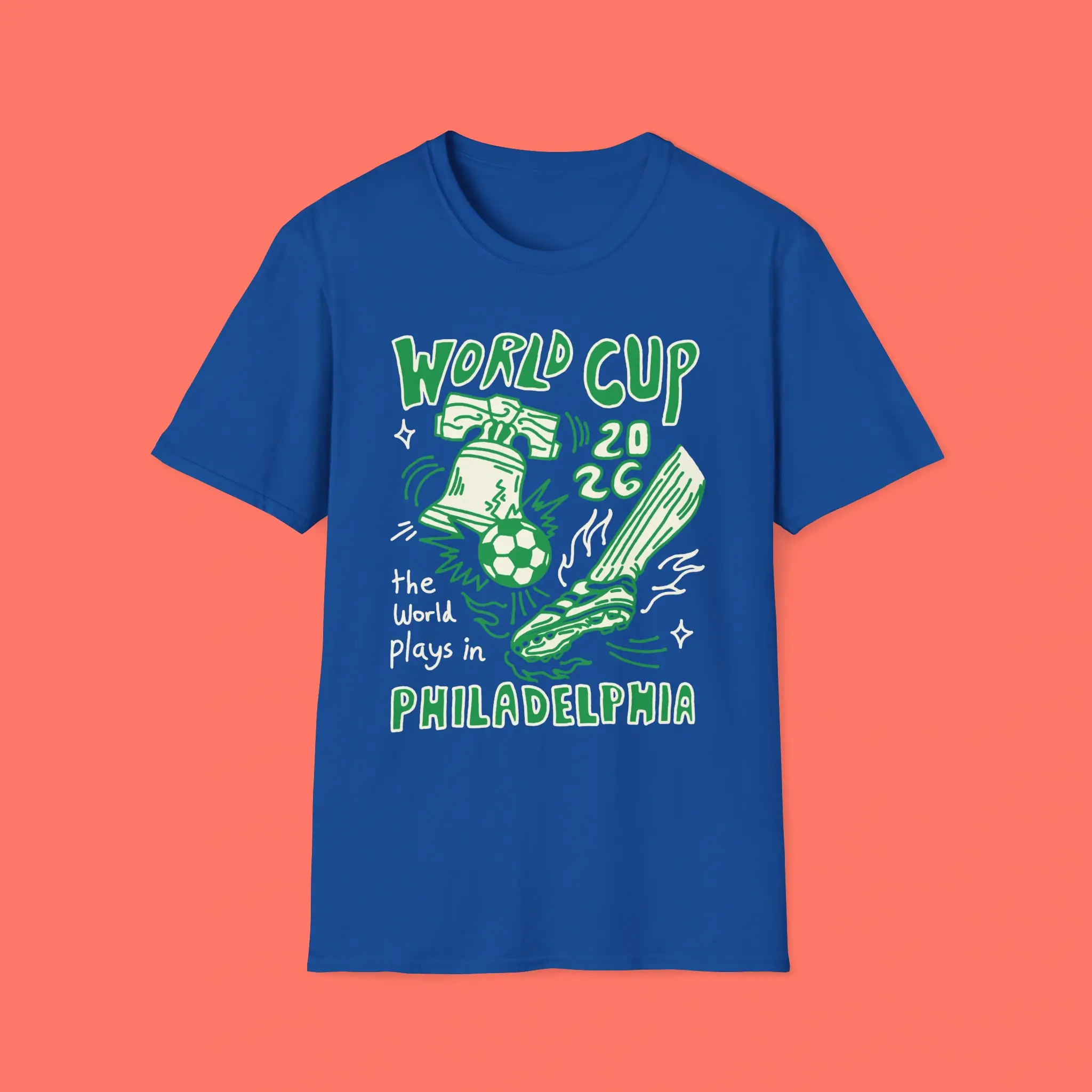 World-Cup-2026-The-World-Plays-In-Philadelphia-Shirt World Cup 2026 The World Plays In Philadelphia Shirt
