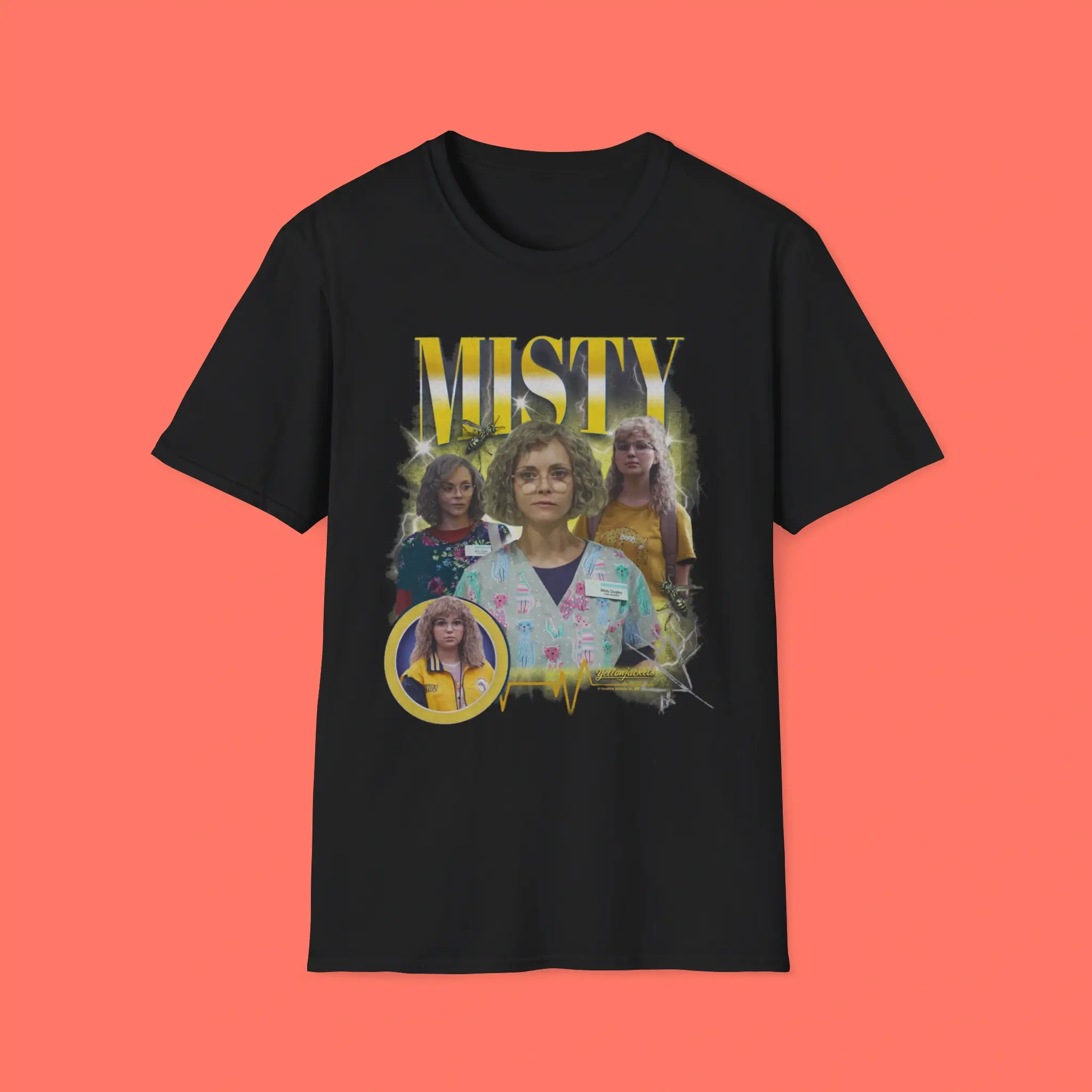 Yellowjackets-Misty-Heartthrob-Shirt Yellowjackets Misty Heartthrob Shirt