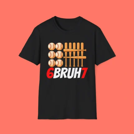 67 Bruh Baseball Christmas Shirt