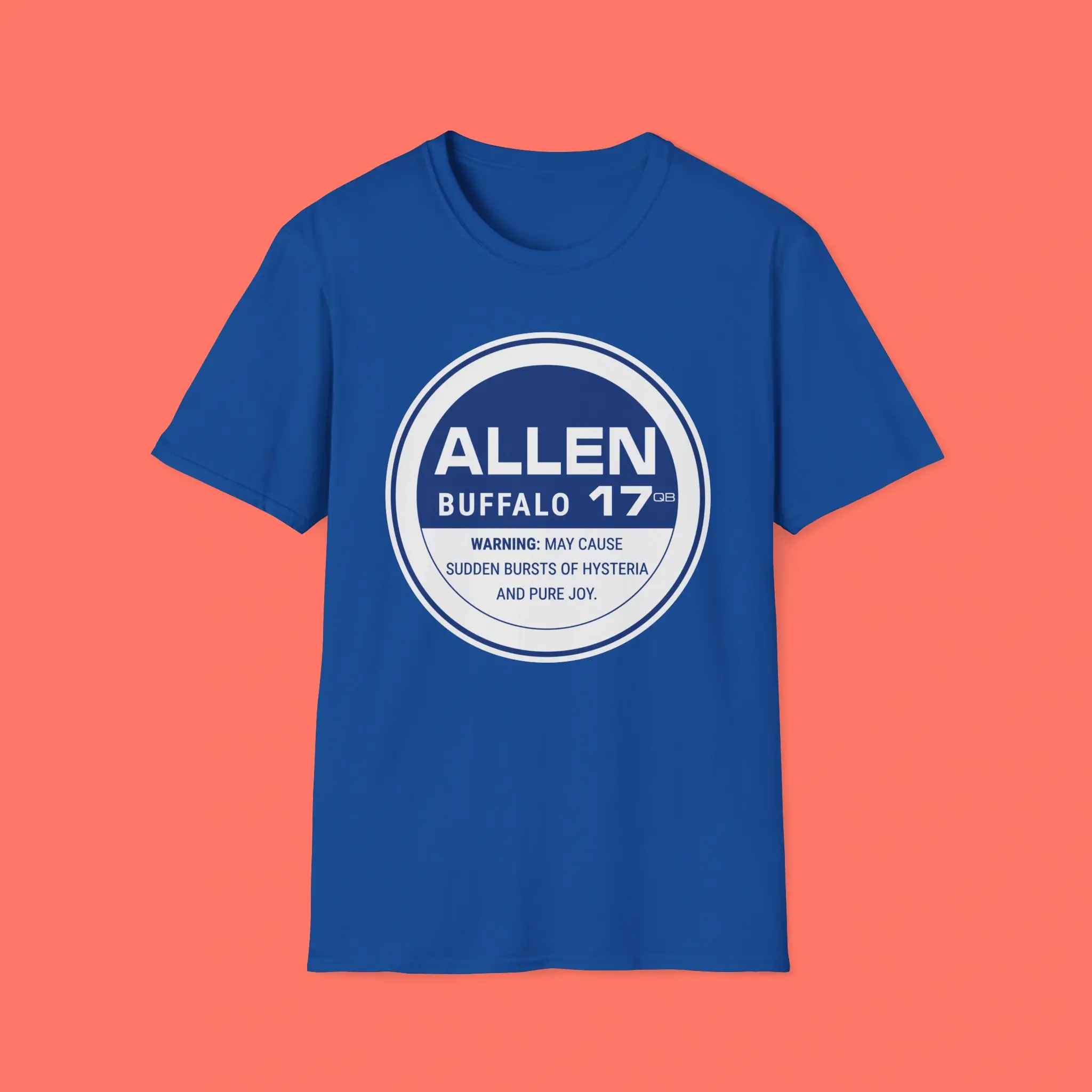 Buffalo-Bills-Allen-17-Hysteria-And-Pure-Joy-Shirt Buffalo Bills Allen 17 Hysteria And Pure Joy Shirt