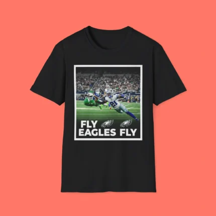 DeVonta Smith Touchdown Fly Eagles Fly Shirt
