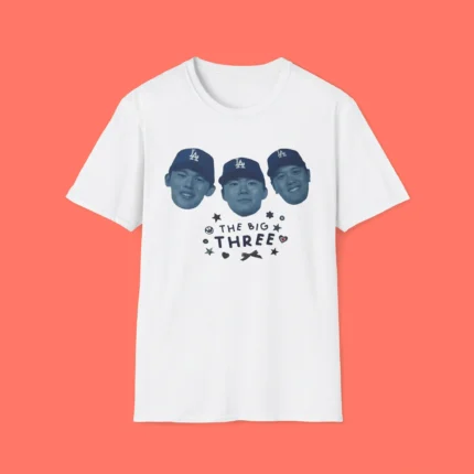 Dodgers The Big Three Shirt