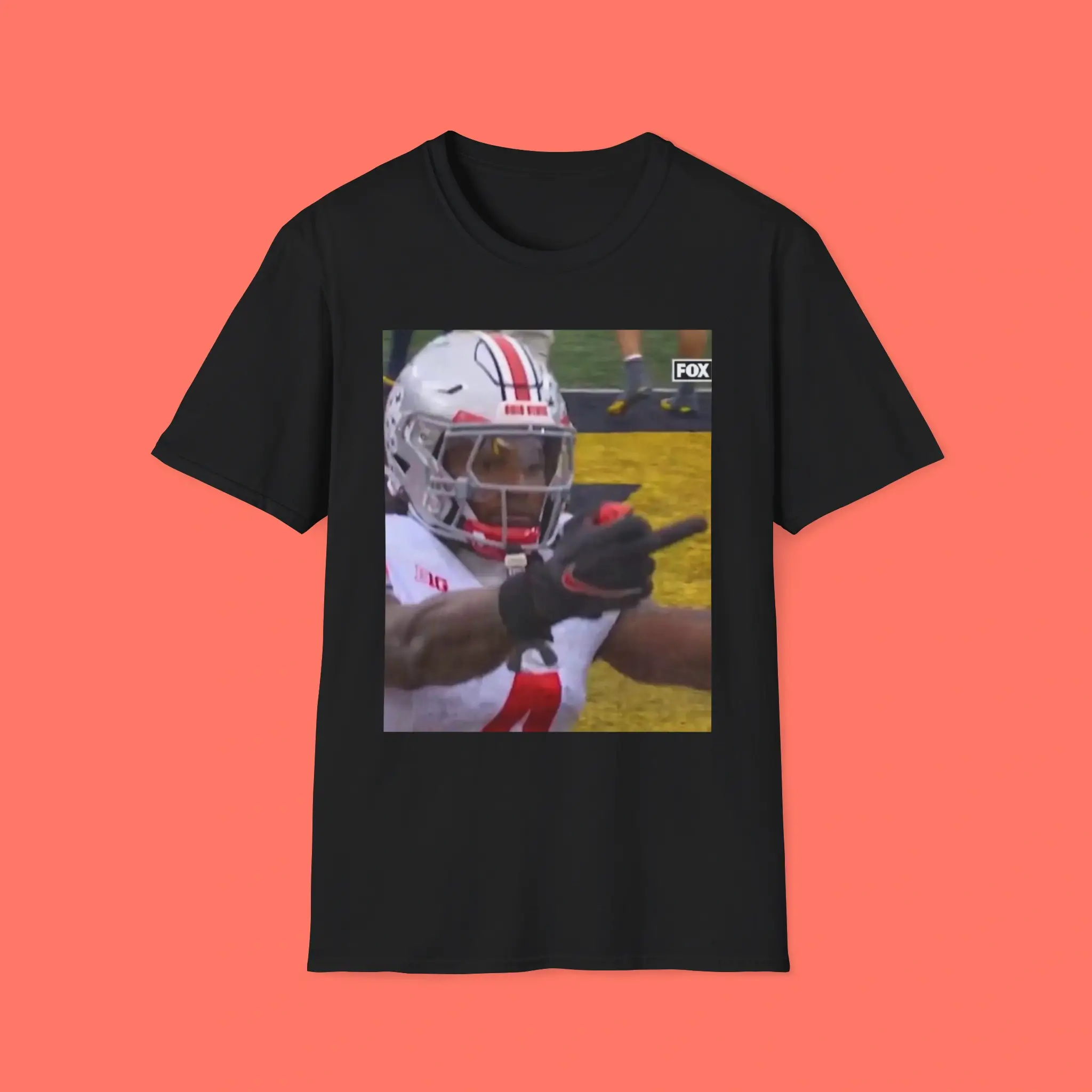 Jeremiah-Smith-Middle-Finger-Shirt Jeremiah Smith Middle Finger Shirt