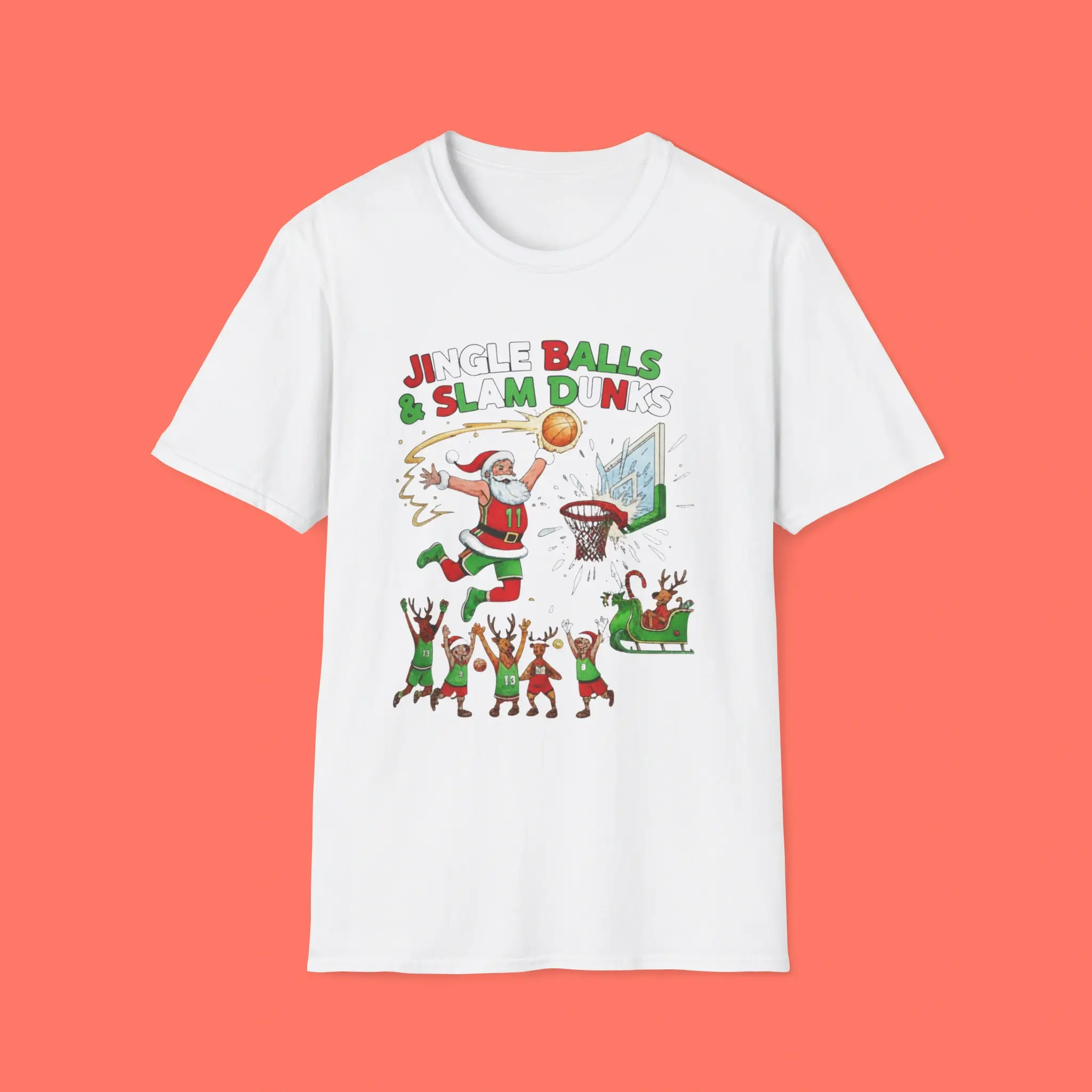 Jingle-Balls-&-Slam-Dunks-Shirt Jingle Balls & Slam Dunks Shirt