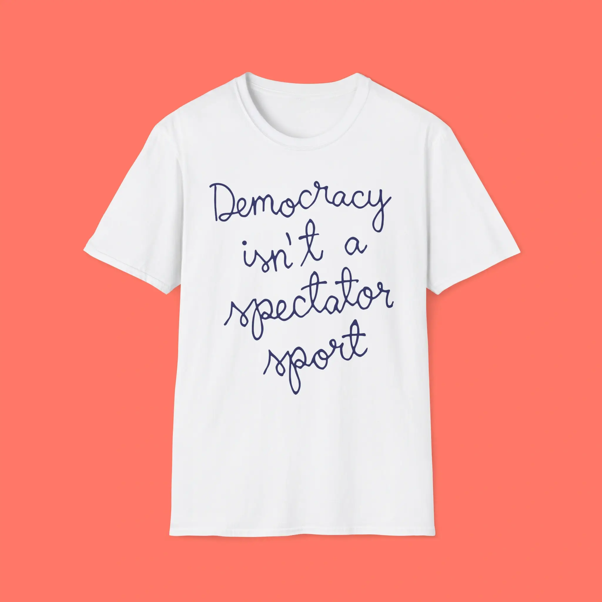 Nicolle-Wallace-Democracy-Is-Not-a-Spectator-Sport-Shirt Democracy Is Not a Spectator Sport Shirt