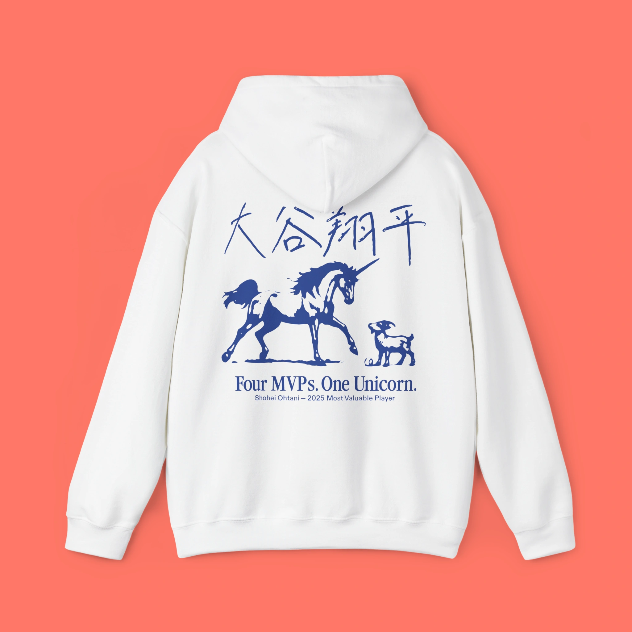 Shohei Ohtani Four MVPs One Unicorn Shirt - Ohtani 2025 MVP Tee