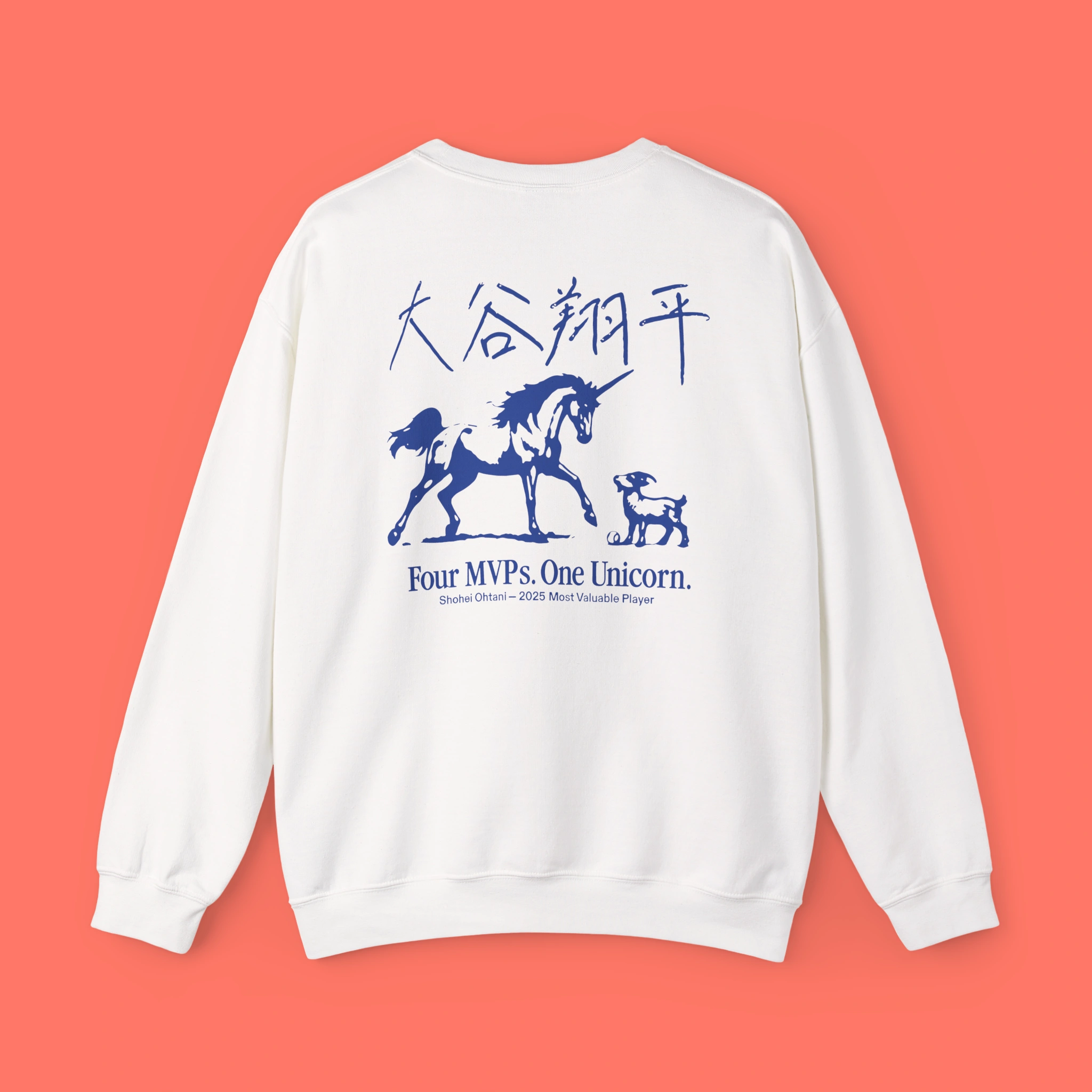 Shohei Ohtani Four MVPs One Unicorn Shirt - Ohtani 2025 MVP Tee