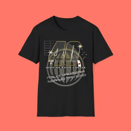 40 Years Of Jumping Bomb Angels It Suki Yamazak Noriyo Tateno Shirt