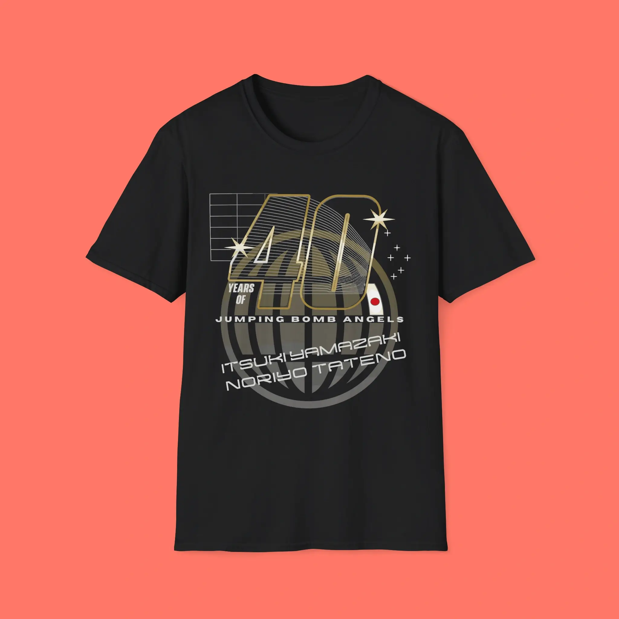 40-Years-Of-Jumping-Bomb-Angels-It-Suki-Yamazak-Noriyo-Tateno-Shirt 40 Years Of Jumping Bomb Angels It Suki Yamazak Noriyo Tateno Shirt