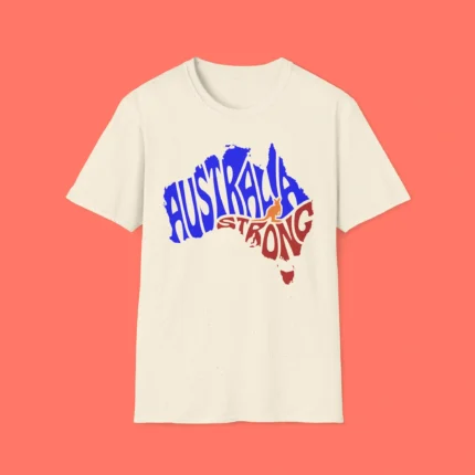 Australia Strong Map Shirt