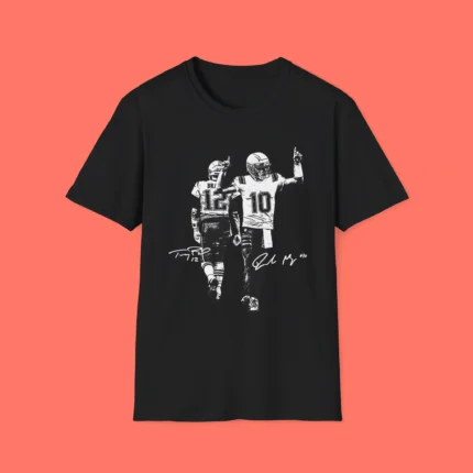 Drake Maye And Tom Signature Shirt
