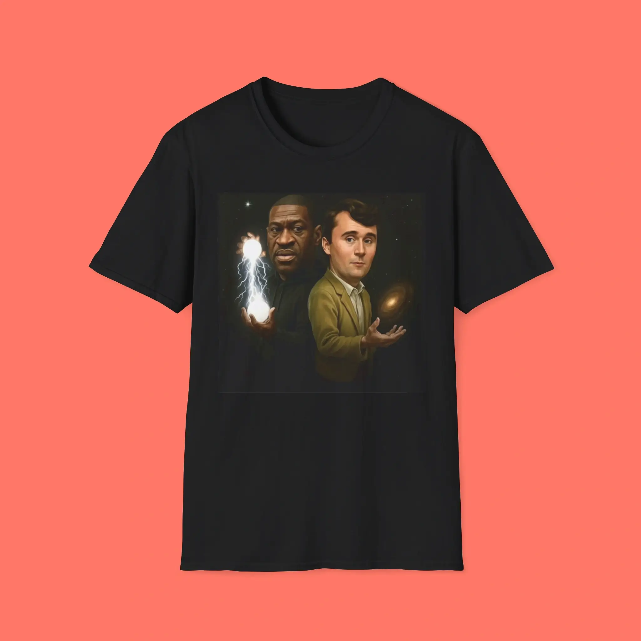George-Floyd-And-Charlie-Kirk-Wizard-Shirt George Floyd And Charlie Kirk Wizard Shirt