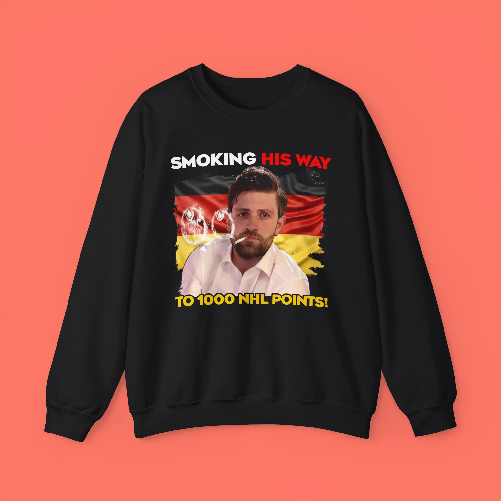 Leon Draisaitl Smoking His Way To 1000 Points Shirt