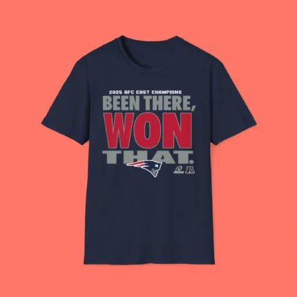 New England Patriots 2025 AFC East Division Champions Shirt
