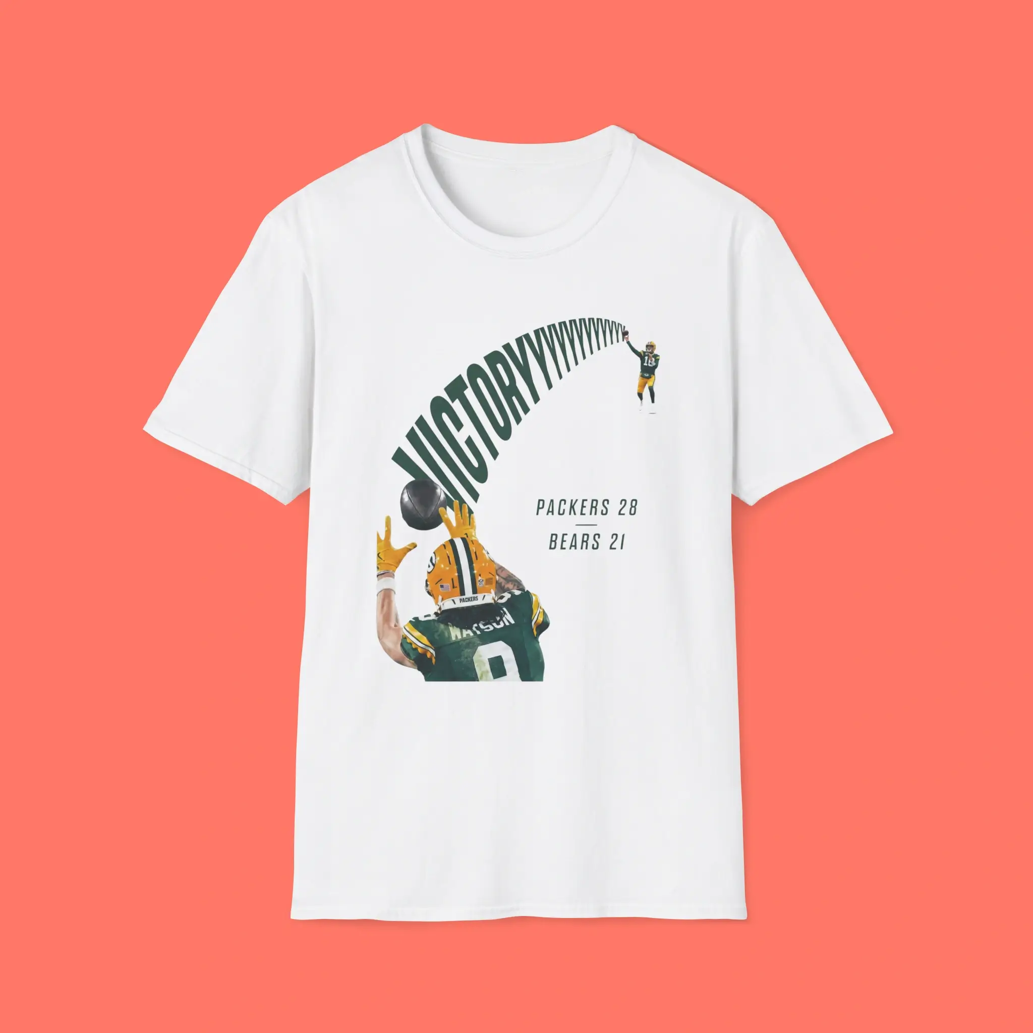 Packers-Victory-28-Bears-21-Shirt Packers Victory 28 Bears 21 Shirt