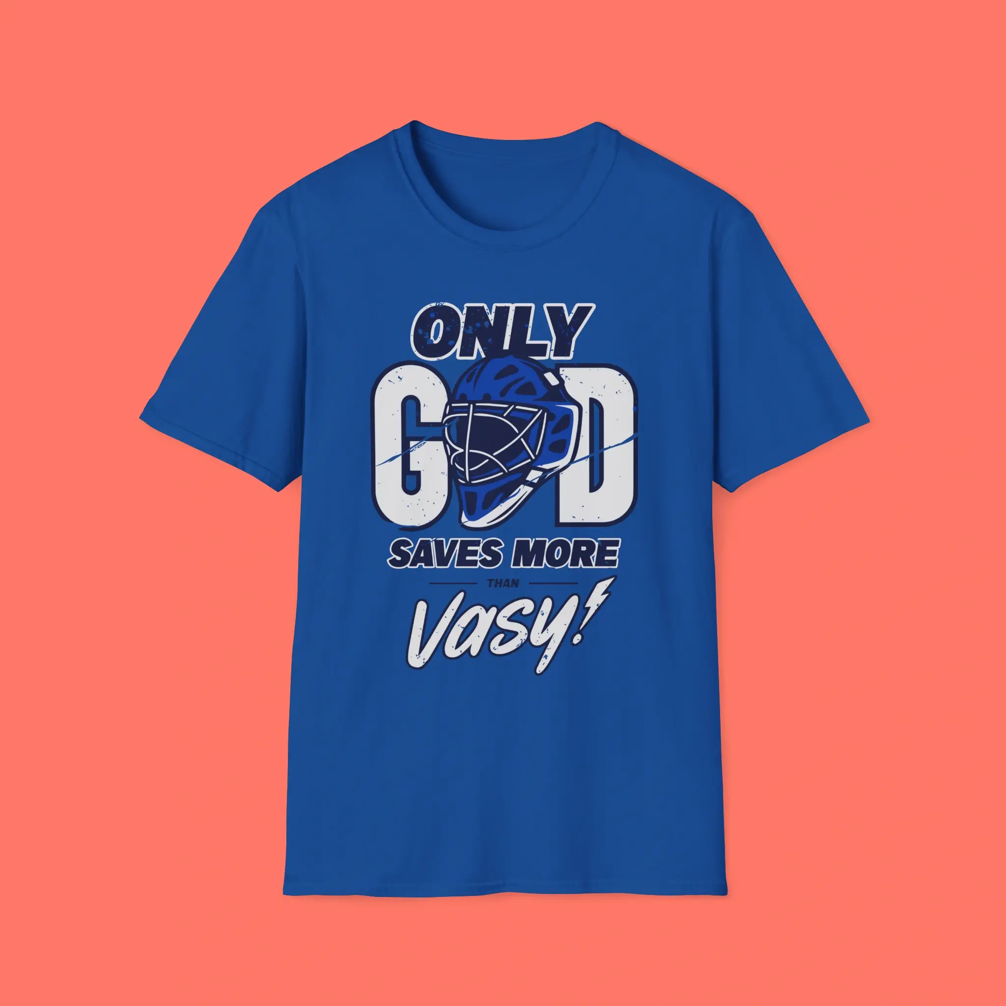 Tampa-Bay-Lightning-Only-God-Saves-More-Than-Vasy-Shirt Tampa Bay Lightning Only God Saves More Than Vasy Shirt