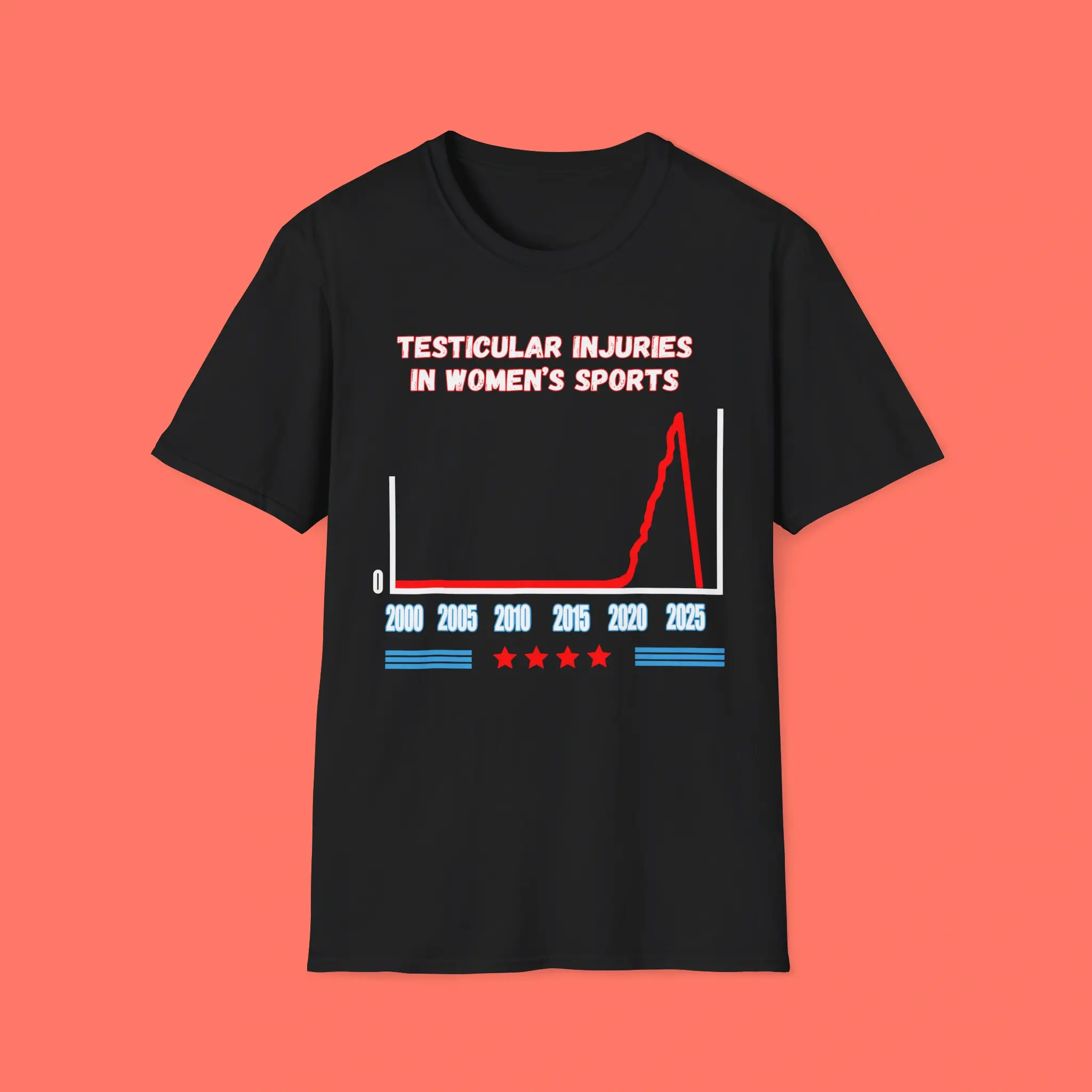 Testicular-Injuries-in-Women's-Sports-Graphic-Shirt Testicular Injuries in Women's Sports Graphic Shirt