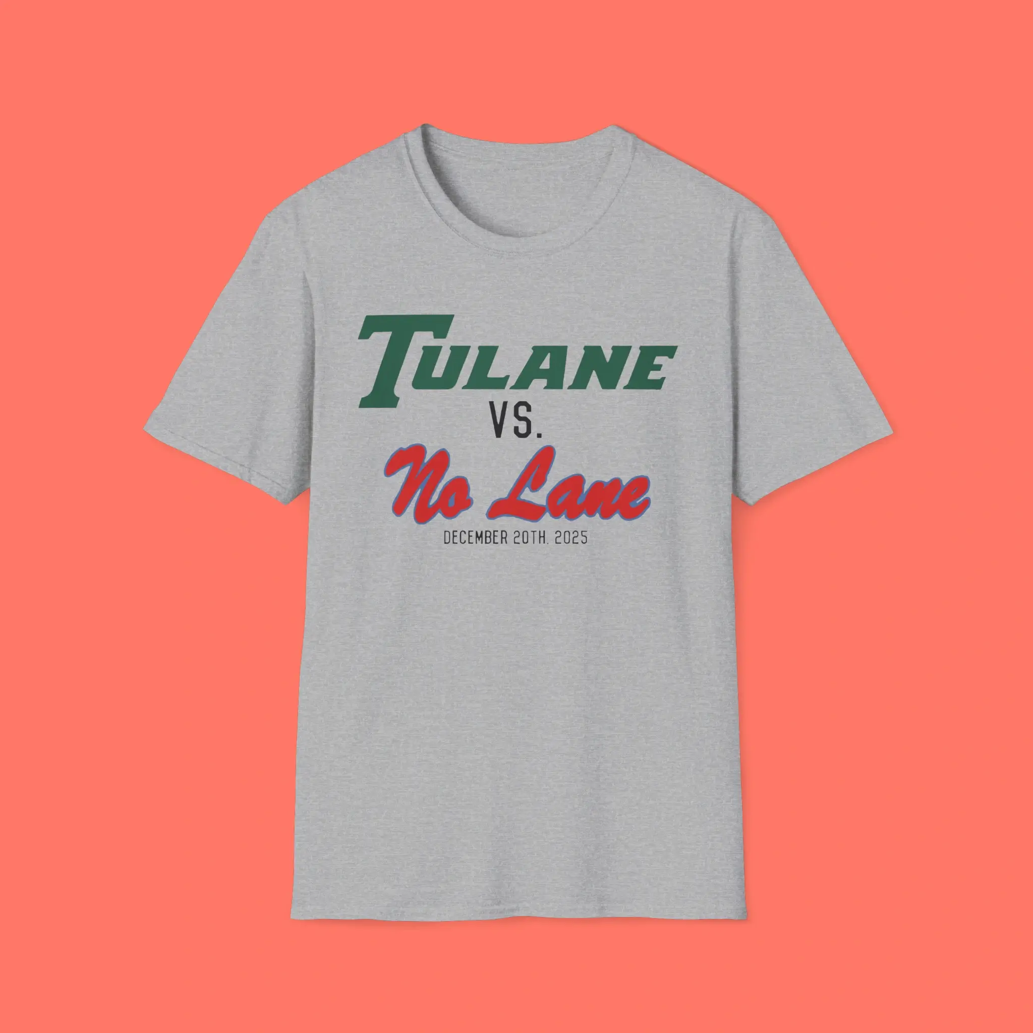 Tulane-vs-No-Lane-Shirt Tulane vs No Lane Shirt