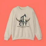 Ctt Oil Exploration And Cattle Midland Texas Sweatshirt