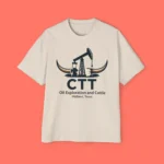 Ctt Oil Exploration And Cattle Midland Texas Premium Shirt