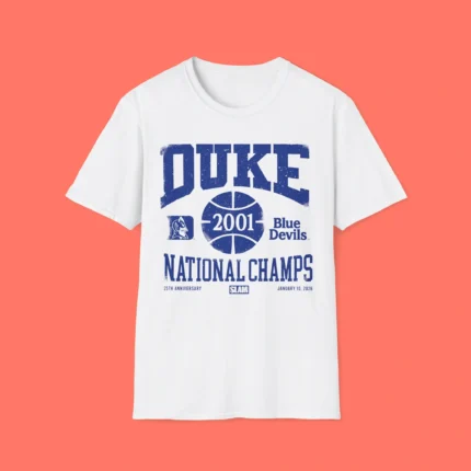 Duke Blue Devils 2001 National Champions Shirt
