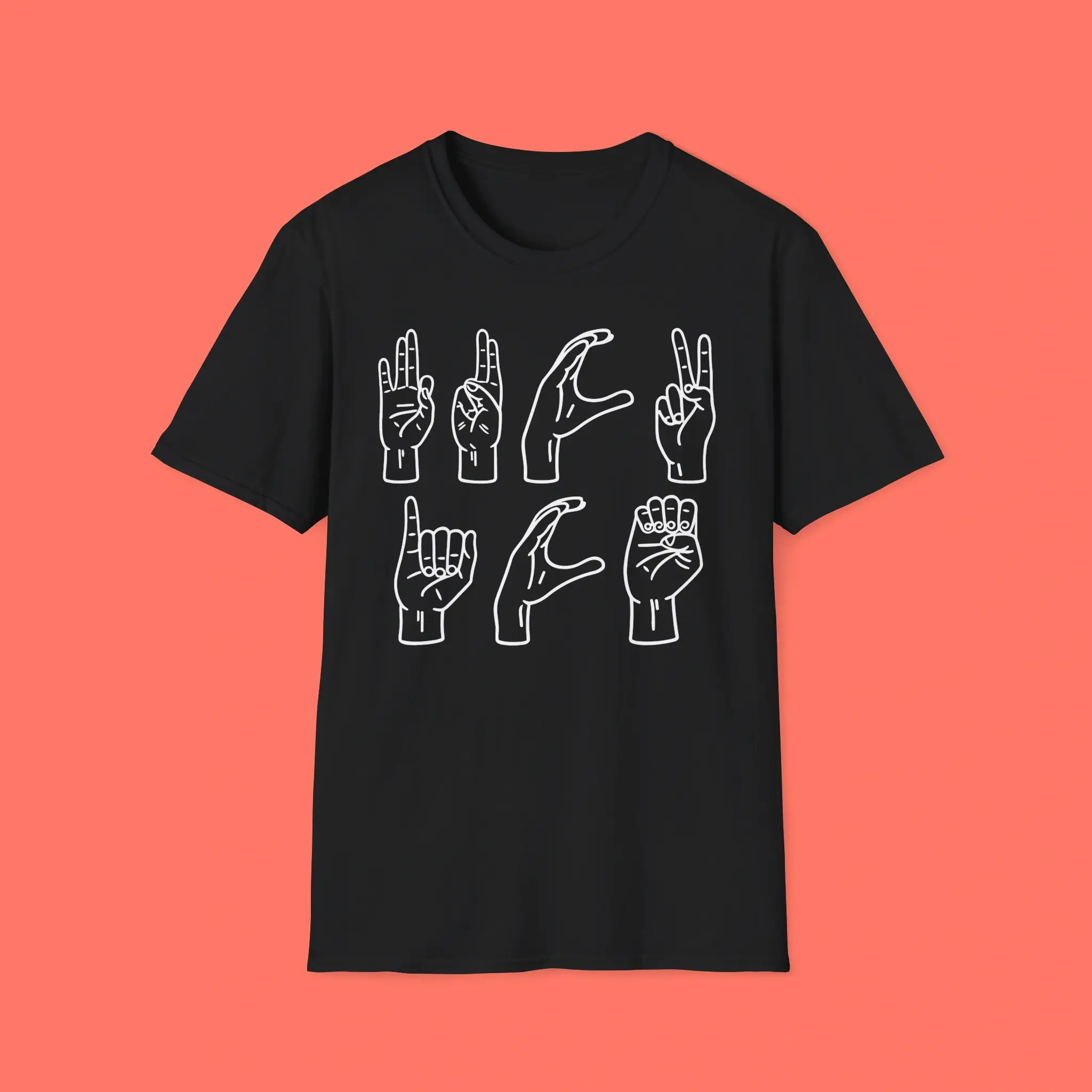 Hand-Sign-Language-Fuck-ICE-Shirt Hand Sign Language Fuck ICE Shirt
