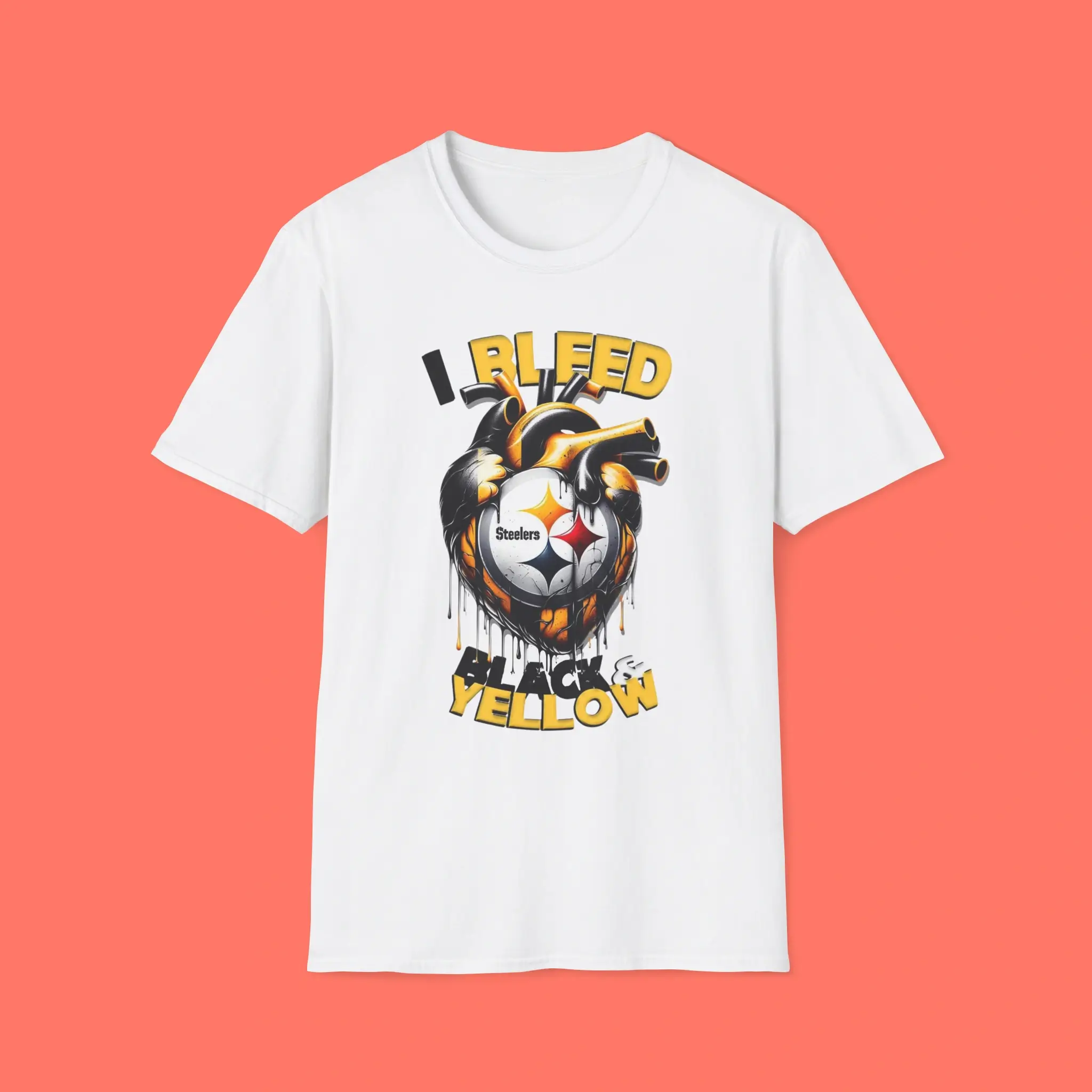 I-Bleed-Black-And-Yellow-Steelers-Shirt I Bleed Black And Yellow Steelers Shirt