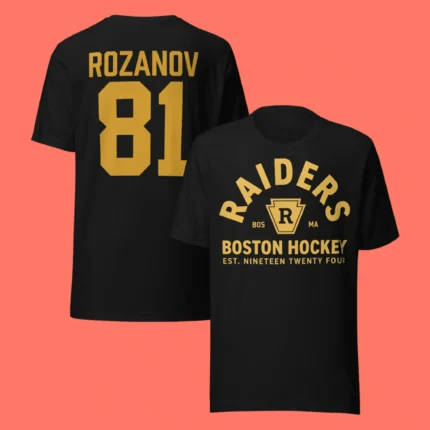 Ilya Rozanov 81-Boston Raiders Shirt