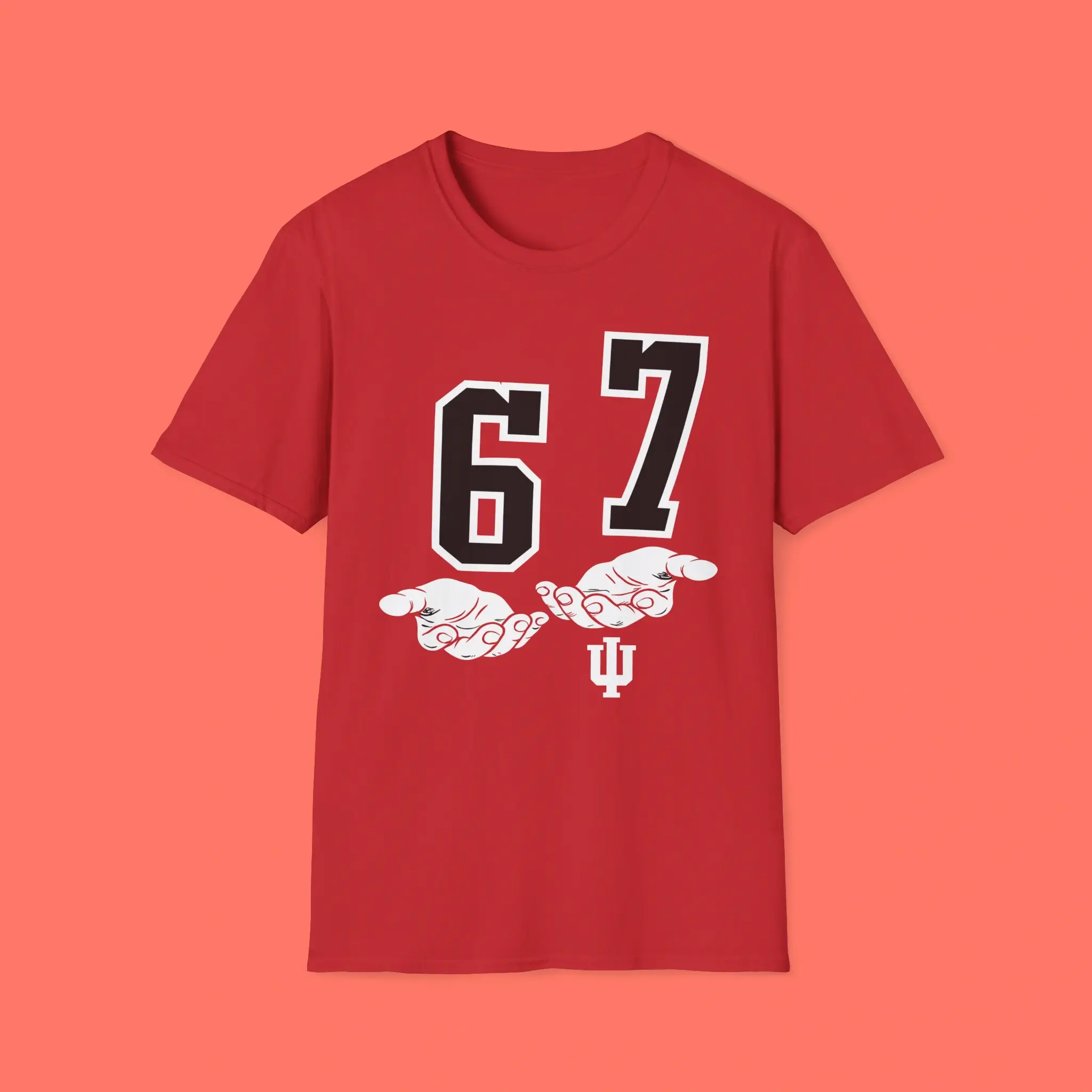 Indiana-Hoosiers-Football-6-7-Meme-Shirt Indiana Hoosiers Football 6 7 Meme Shirt