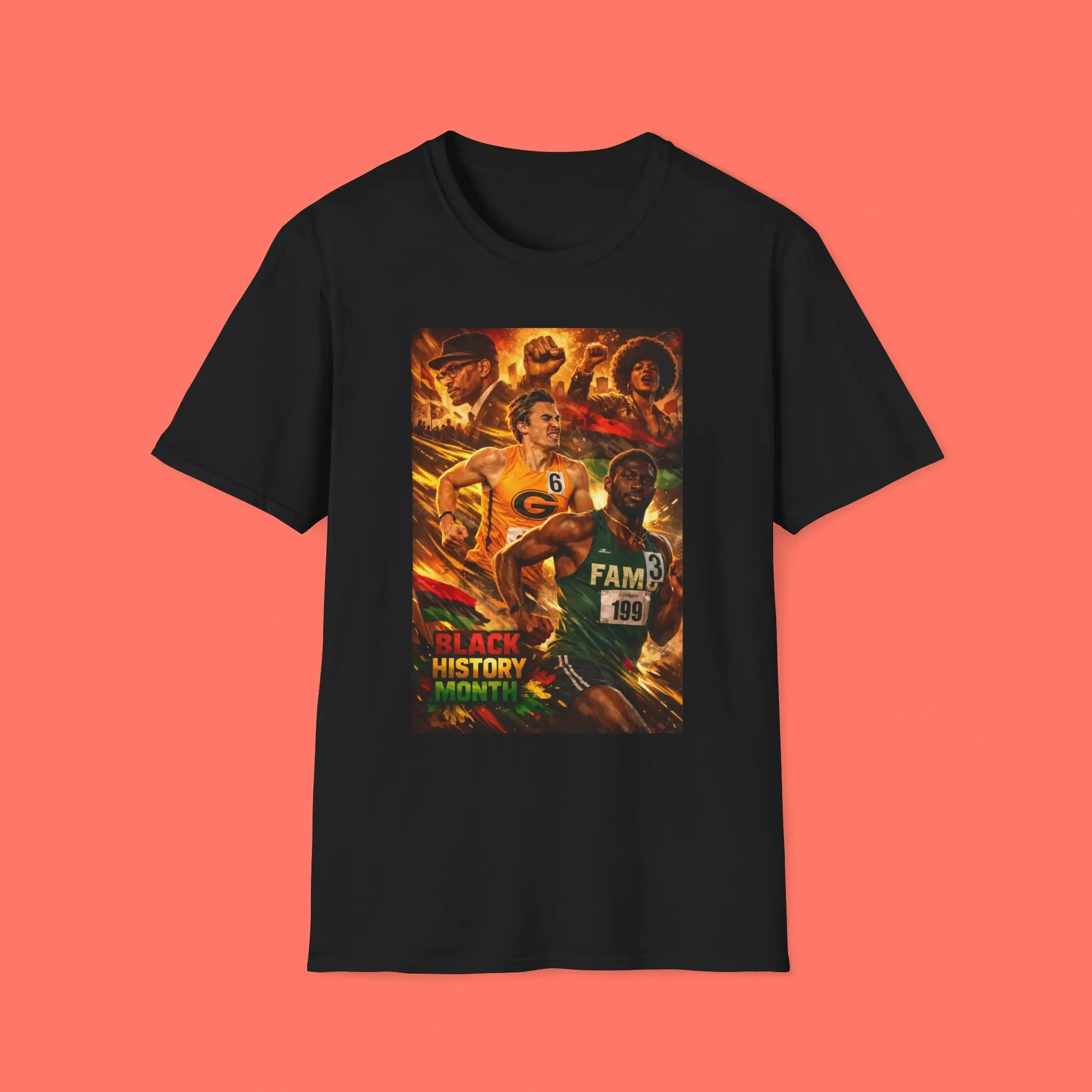 Black-History-Month-SWAC-Shirt Black History Month SWAC Shirt