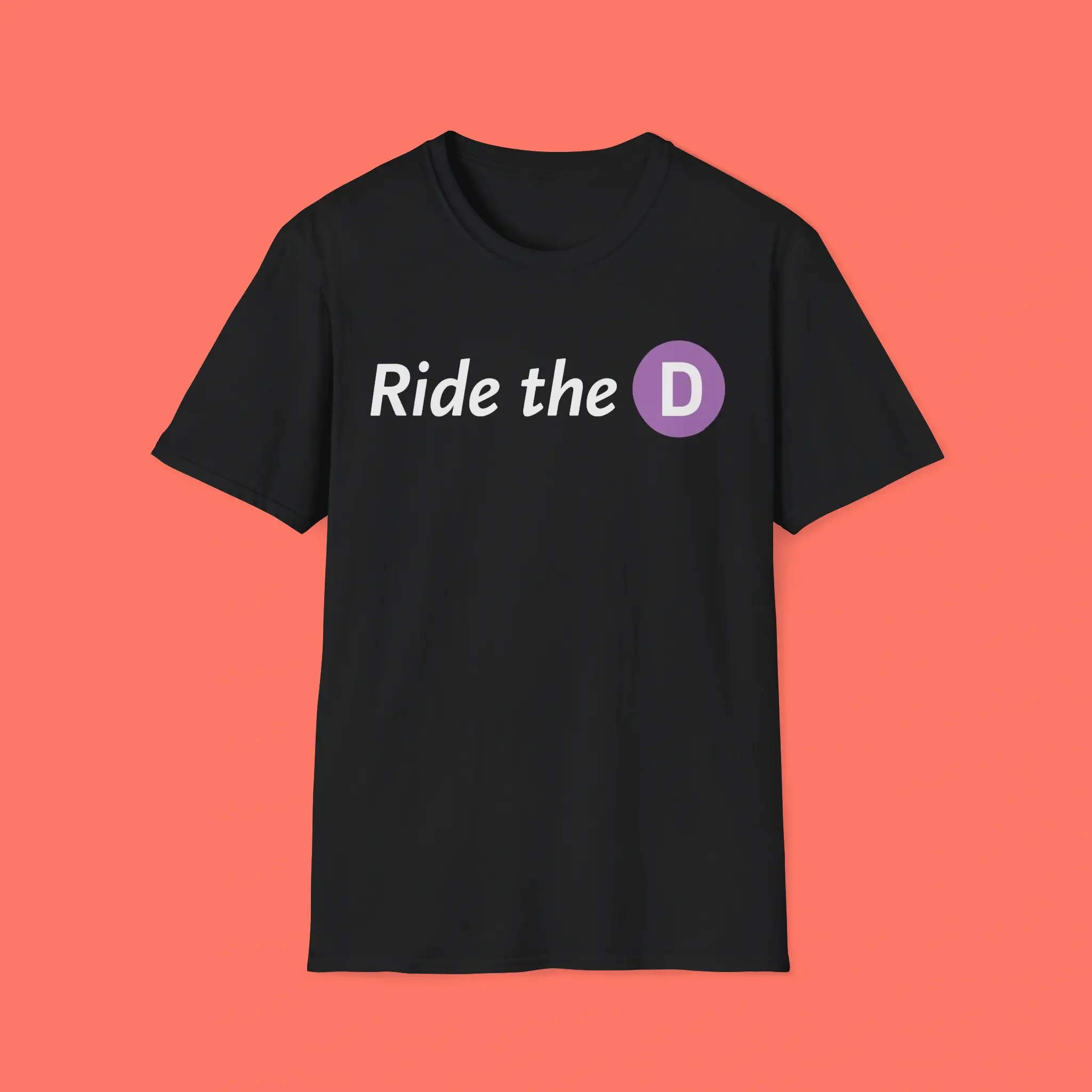 Los-Angeles-Metro-Ride-The-D-Shirt Los Angeles Metro Ride The D Shirt