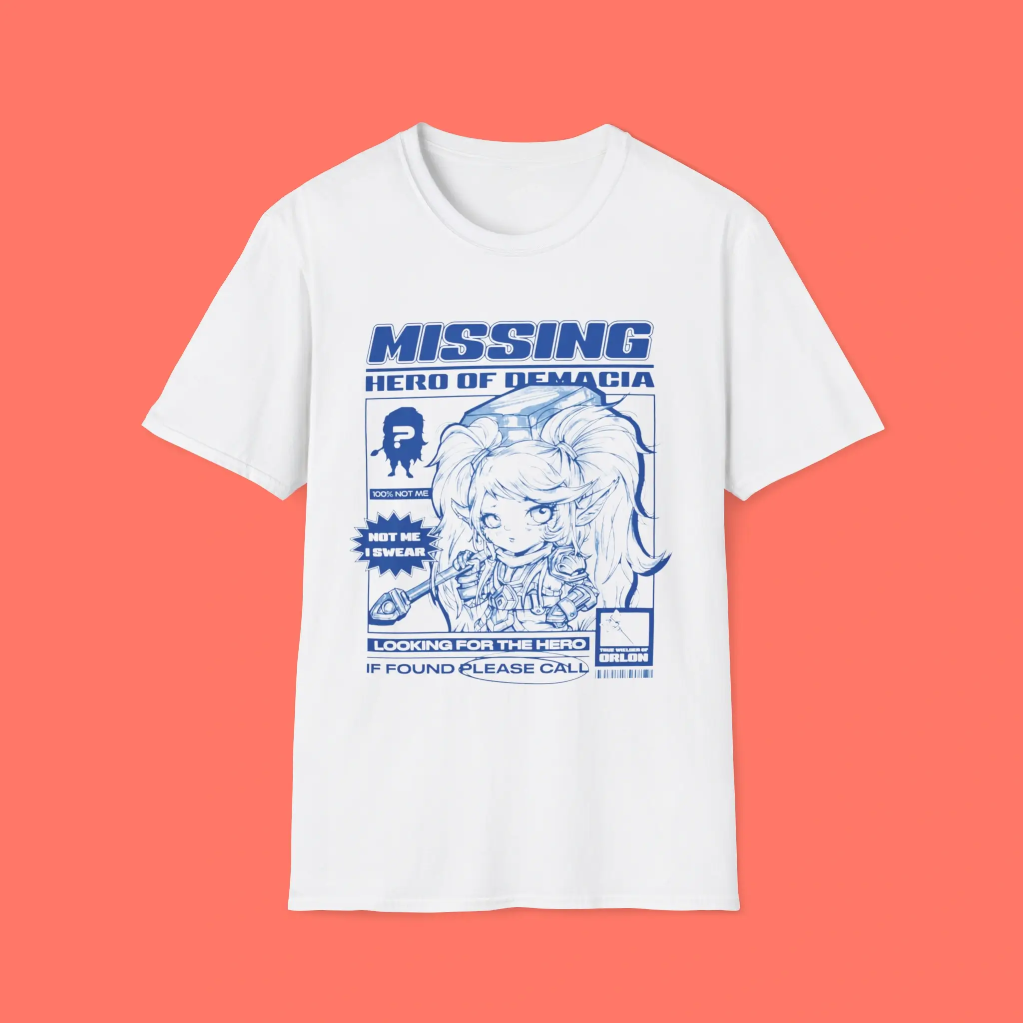 Poppy-Missing-Hero-Of-Demacia-Shirt Poppy Missing Hero Of Demacia Shirt