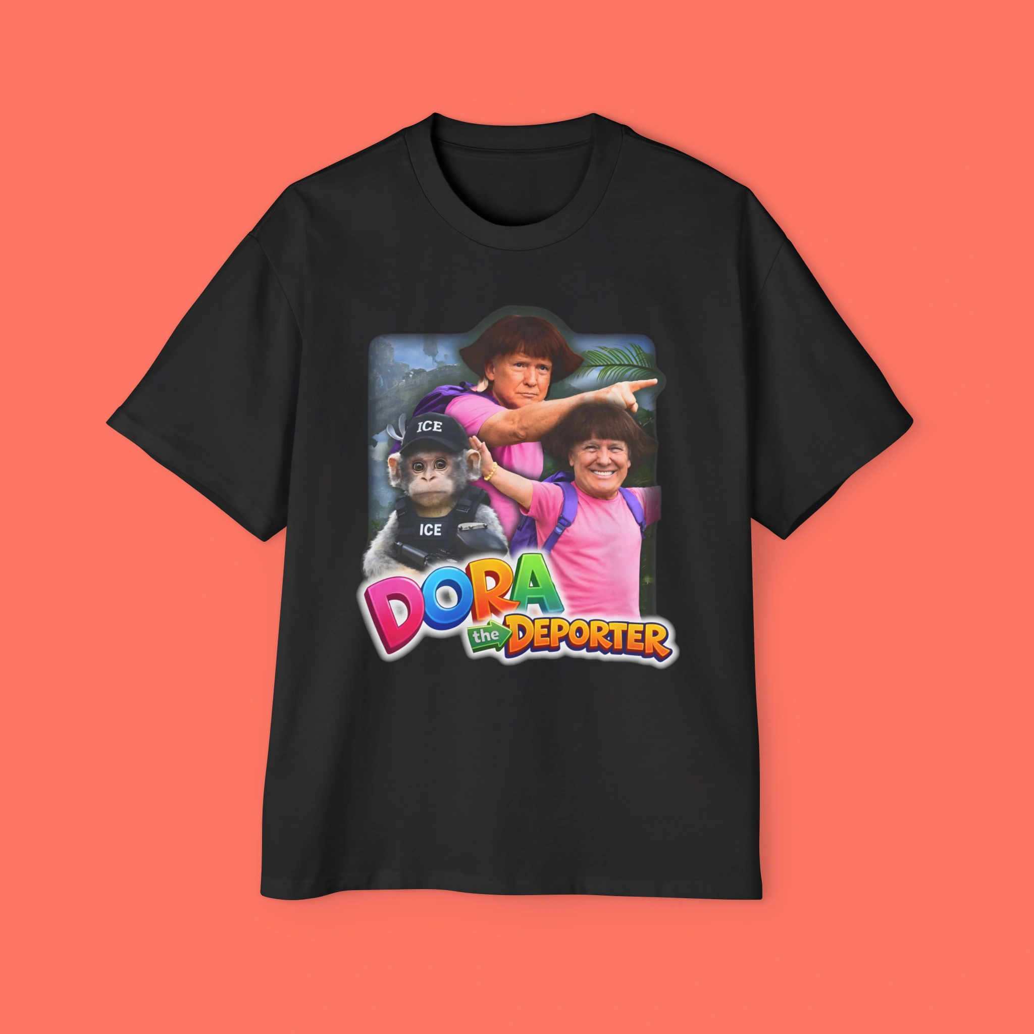 Trump Dora The Explorer Shirt - The Deporter Tee - OriBubble