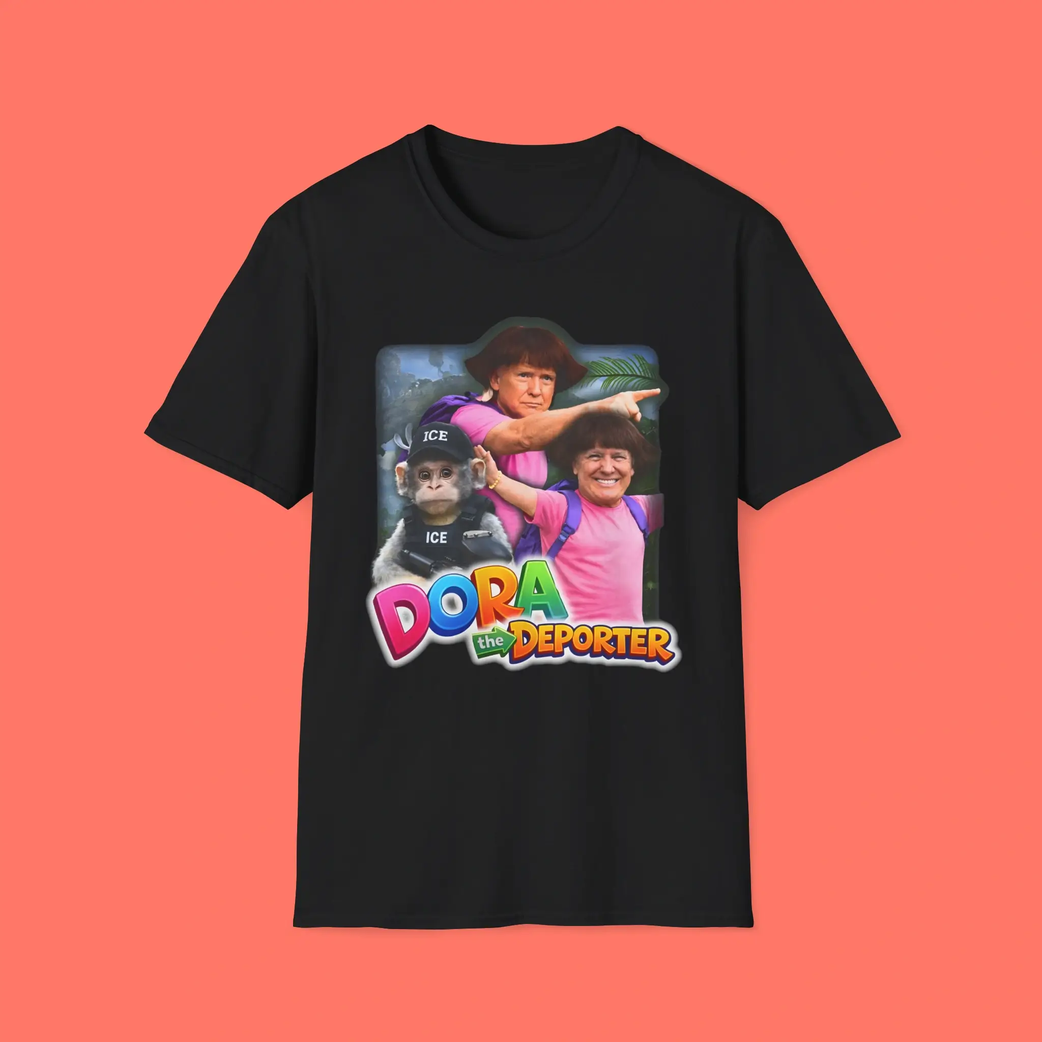 Trump Dora The Explorer Shirt - The Deporter Tee - OriBubble