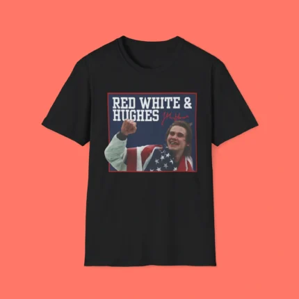 USA Hockey Red White And Hughes Shirt