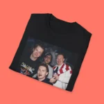 USA Men's Hockey Team Celebrates Folded Shirt
