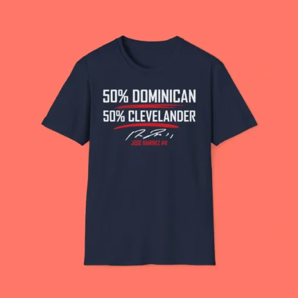 50 Percent Dominican 50 Percent Clevelander Shirt