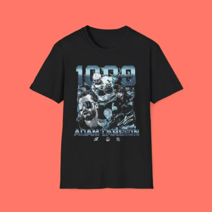Adam Larsson 1000 Games Shirt