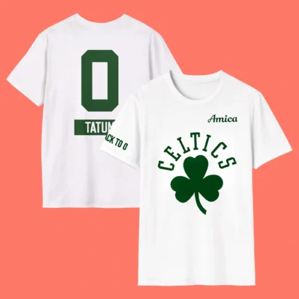 Celtics Tatum Back To 0 Shirt