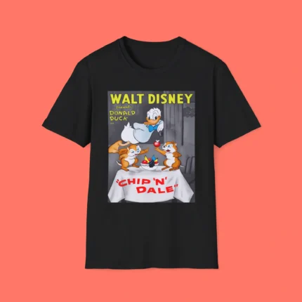 Donald Duck In Chip N Dale Shirt